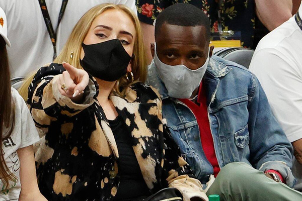 See Adele And Lebron James Agent Rich Paul Look Cozy Attending Nba