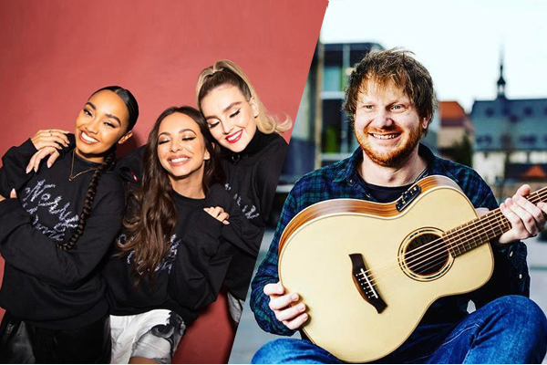 skat batteri periode Little Mix and Ed Sheeran battles for U.K. singles chart crown |  Radioandmusic.com