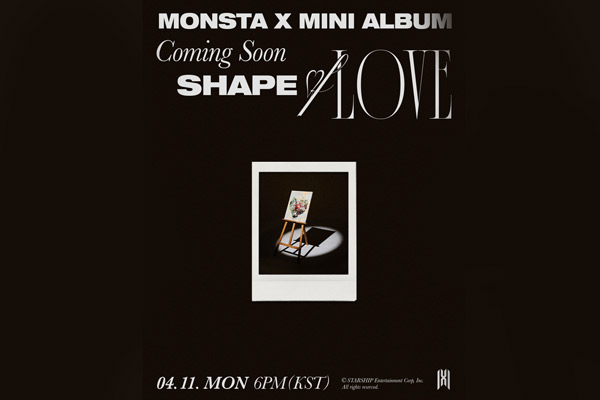 Monsta X announce 11th mini album 'SHAPE of LOVE