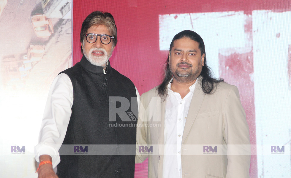 Amitabh Bachchan with Clinton Cerejo