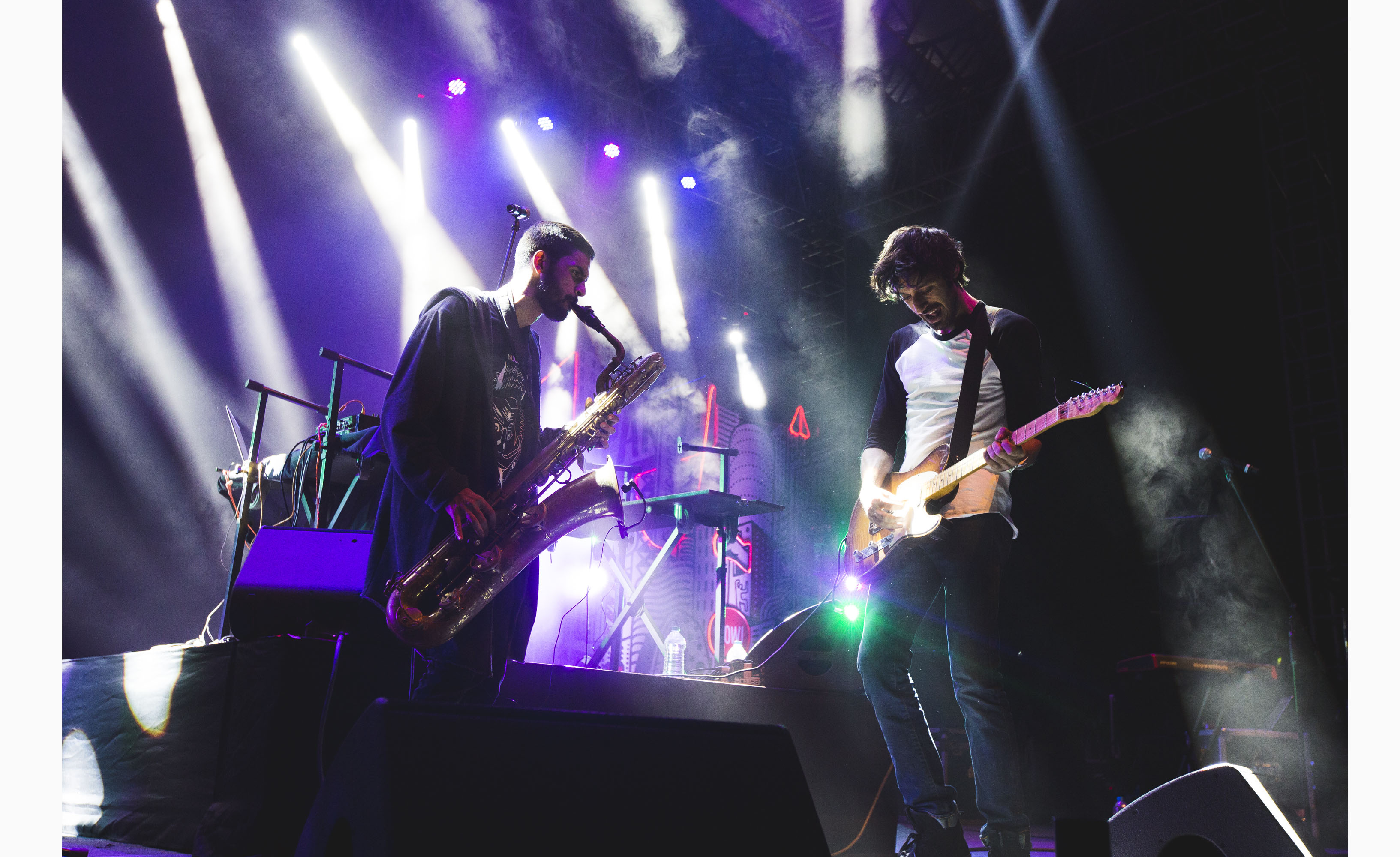 Dualist Inquiry & Sid Vashi performing on Day One of the Pune edition of BACARDI NH7 Weekender. Photo Credit - Parizad D