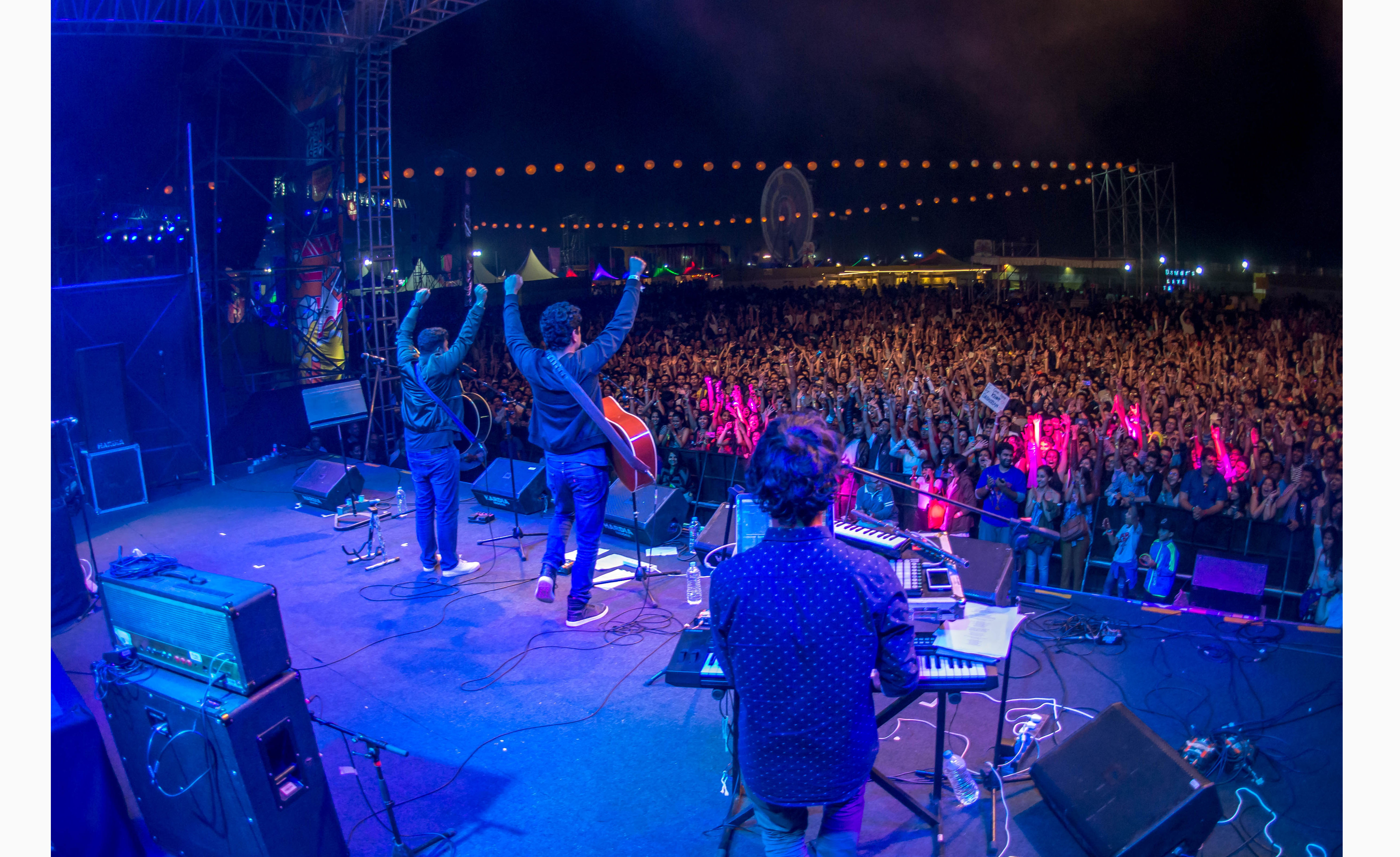 Papon performance on Day 2 of Bacardi NH7 Weekender Pune. Photo Credit - Clique Photography
