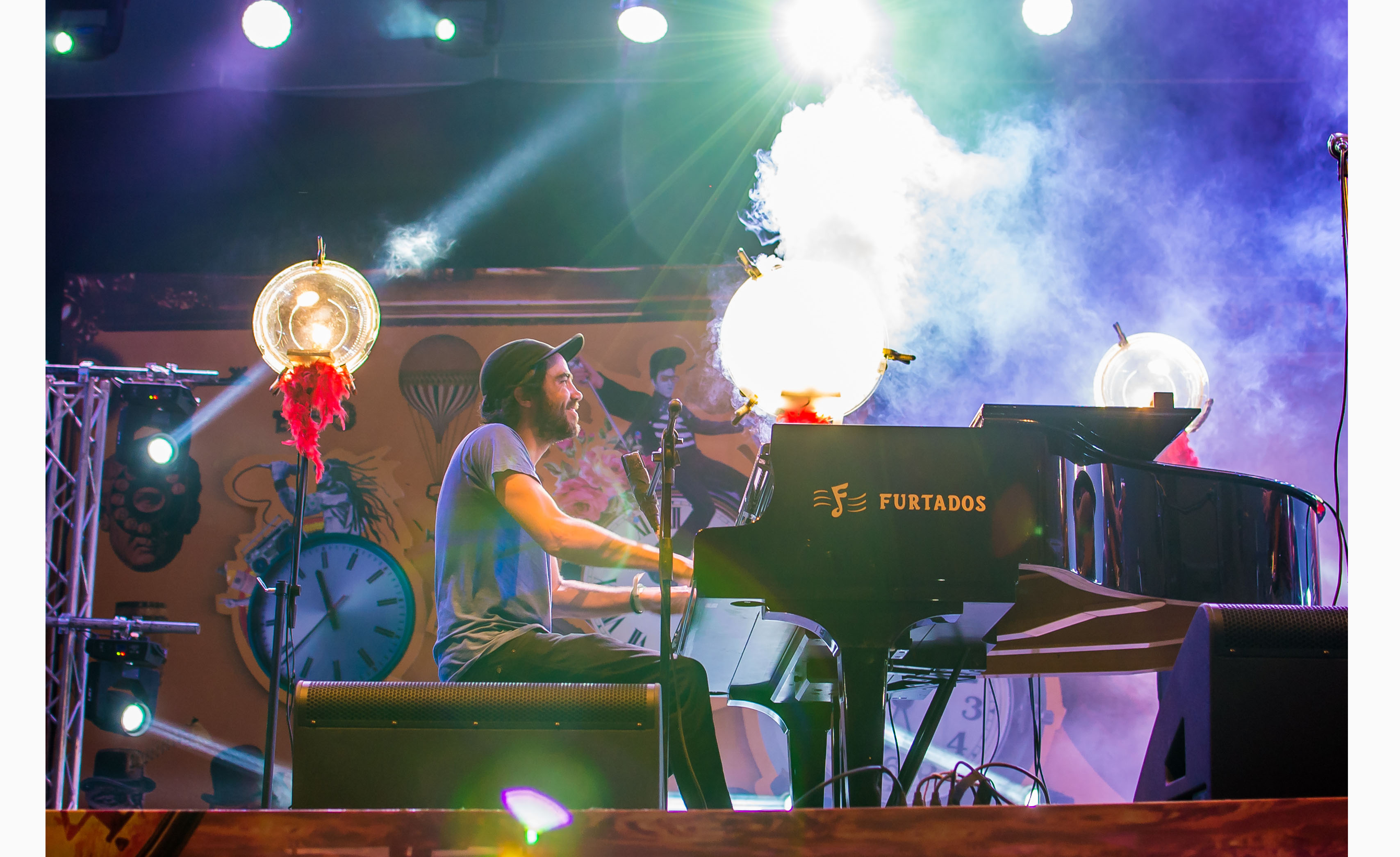 Patrick Watson performance on Day 2 of Bacardi NH7 Weekender Pune. Photo Credit - Clique Photography