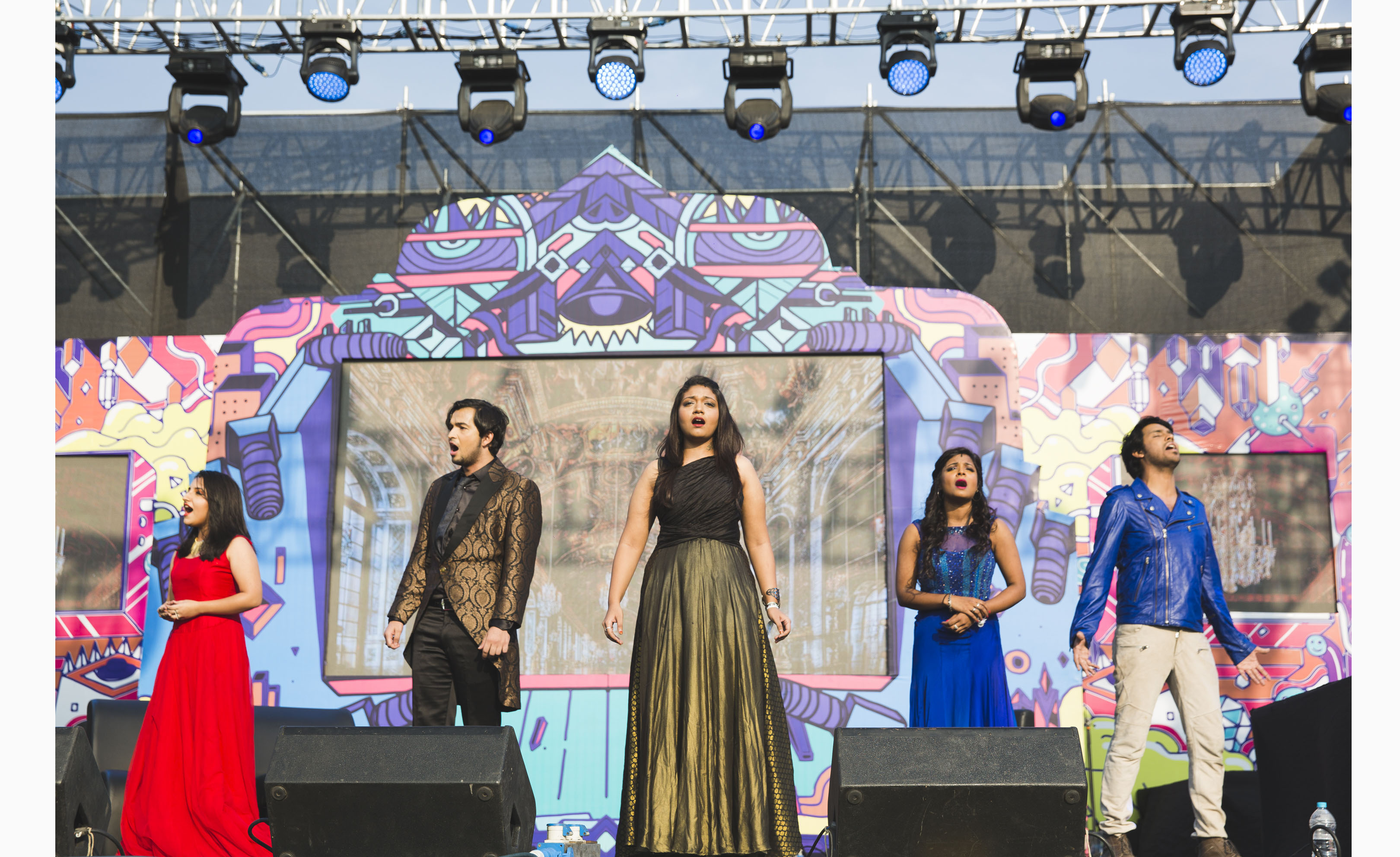  Sempre Libera performance on Day 2 of Bacardi NH7 Weekender Pune. Photo Credit - Parizad D