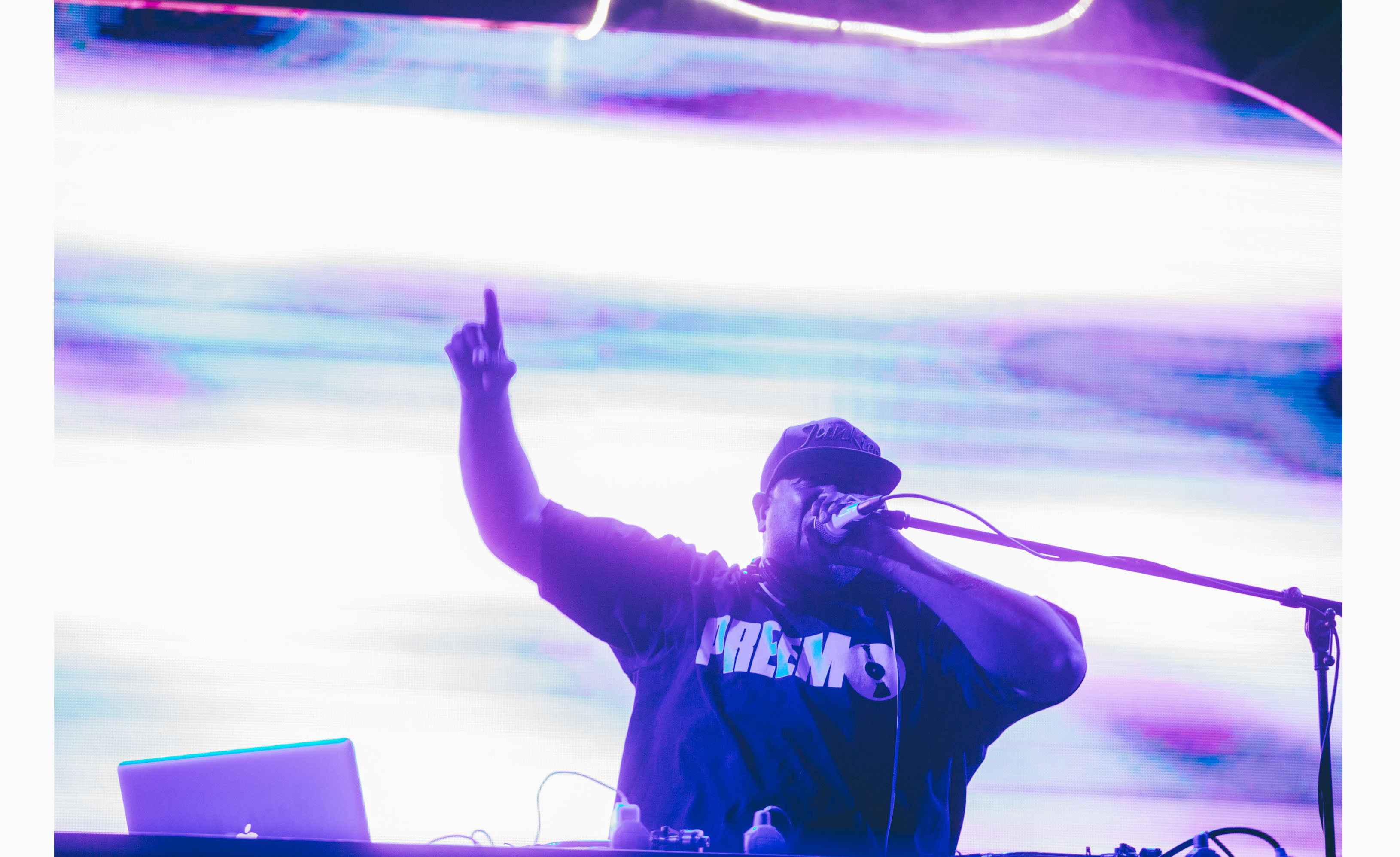 DJ Premier performance on Day 3 of Bacardi NH7 Weekender Pune. Photo Credit - Himanshu Rohilla