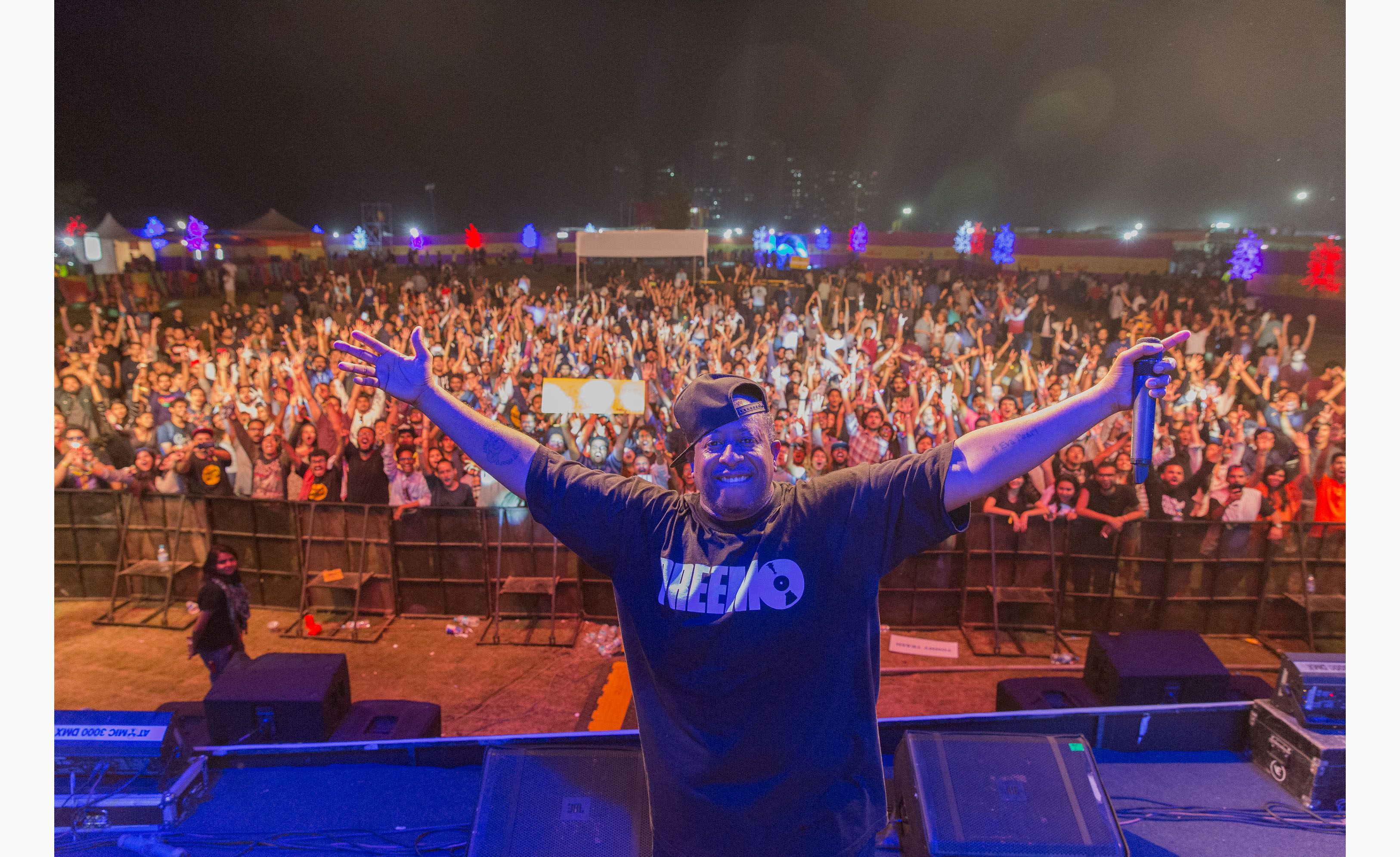  DJ Premier performance on Day 3 of Bacardi NH7 Weekender Pune. Photo Credit - Maanas Singh