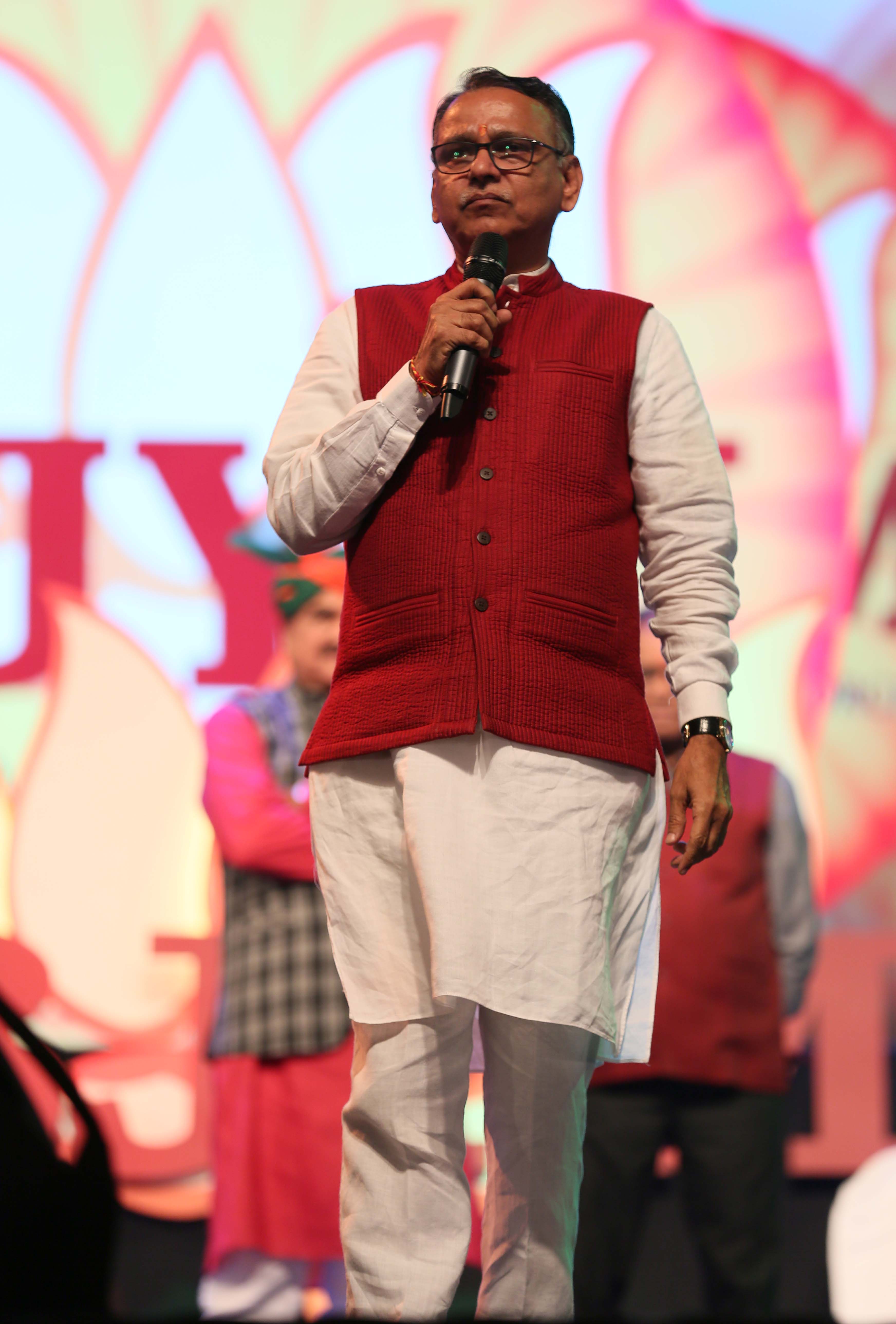 Ravi Bhusari at 'YUVA URJA' organised by Mohit Kamboj (Mumbai President, B.J.Y.M.)