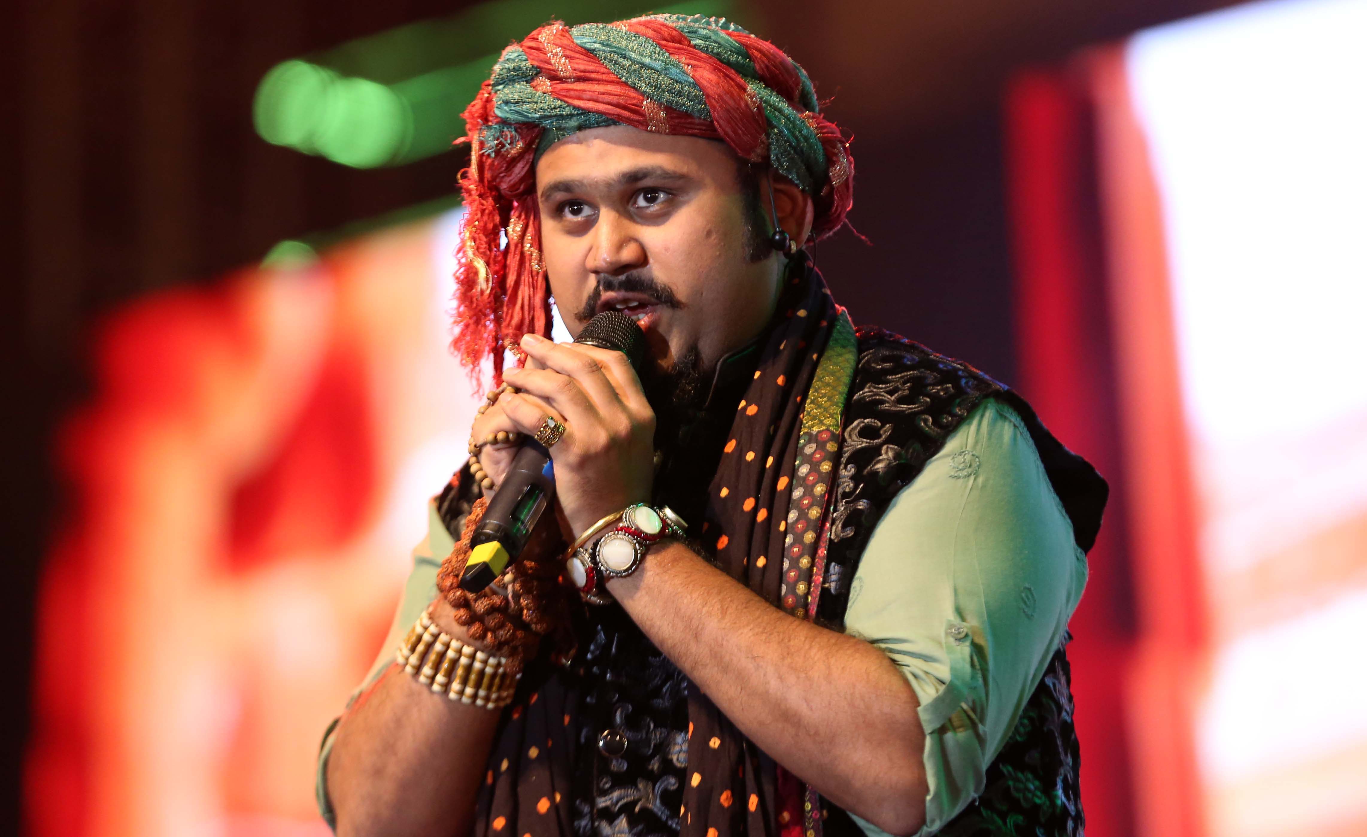 Singers performed at 'YUVA URJA' organised by Mohit Kamboj (Mumbai President, B.J.Y.M.)