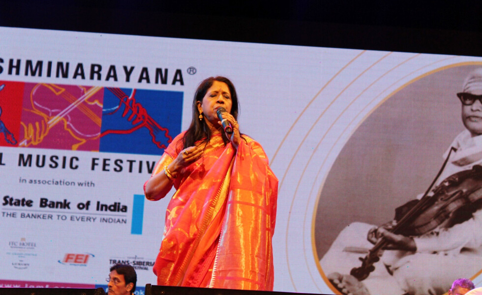 Singer Kavita Krishnamurthy