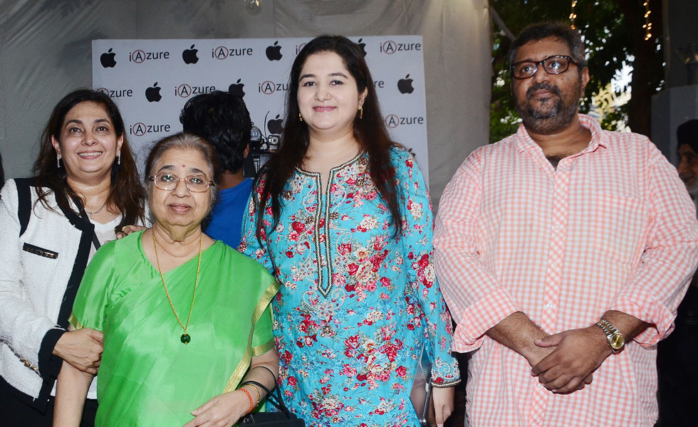 Anuja Bhosle, Usha Mangeshkar, and Adinath Mangeshkar 