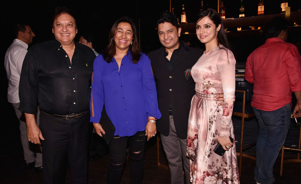 Anu and Shashi Ranjan with Bhushan and Divya Kumar