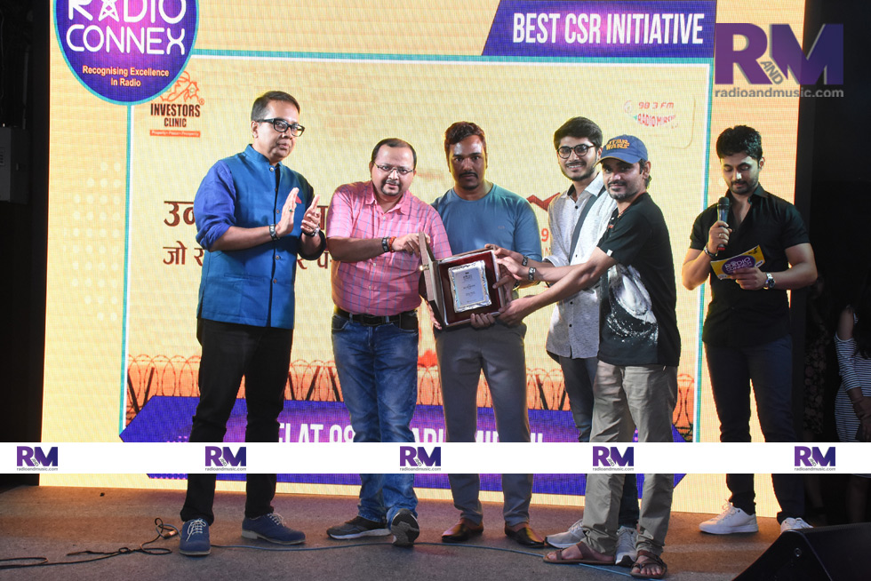 Radio Mirchi is the winner of the best CSR initiative award (Silver)