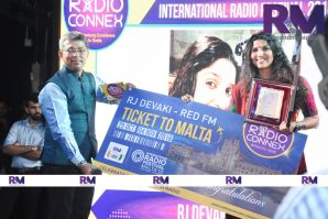 RJ Devaki - Best RJ  award (International Radio Festival)