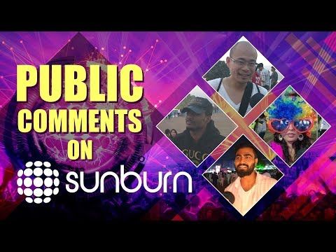 OMG!!! Public Comments On Sunburn 2018